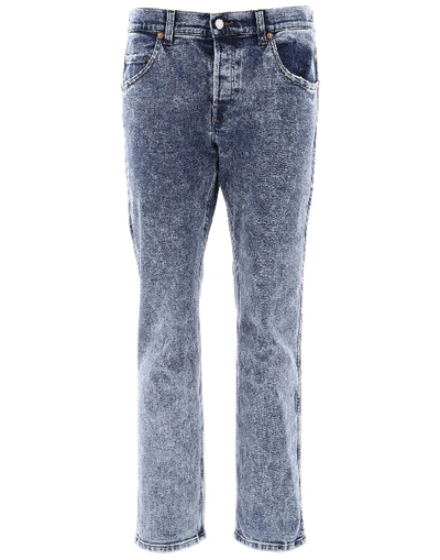 Gucci Straight Tapered Jeans In Blue