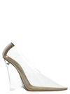 YEEZY YEEZY TRANSPARENT POINTED TOE PUMPS