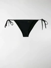 Dolce & Gabbana Dolce And Gabbana Black String Bikini Bottom In Black