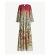 ETRO LANDSCAPE-PRINT SILK-CREPE GOWN