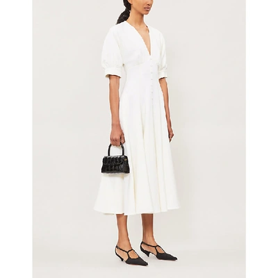 the ivory room tyler dress Tyler Silk Blouse in Medium Grey main image 0