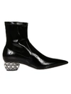 RENÉ CAOVILLA EMBELLISHED BOOTS,C10330 040