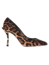 Dolce & Gabbana High-heeled Shoe In Leopard Print