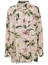 DOLCE & GABBANA FLOWER PRINT SHIRT,11017592