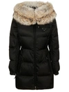 PRADA FUR TRIM DOWN JACKET,11017464