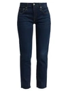 Rag & Bone Dre Low-rise Slim Boyfriend Jeans In New Worn