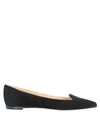 Sergio Rossi Ballet Flats In Black