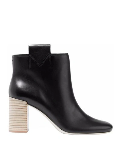 Mercedes Castillo Bailee Leather Ankle Boots In Black