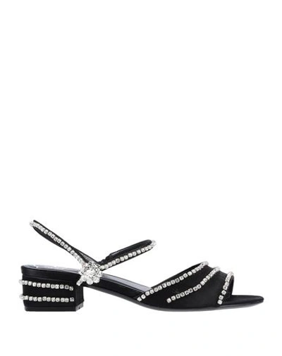 Roger Vivier Sandals In Black