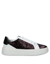 Geox Sneakers In Maroon