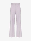 JOSEPH JOSEPH JESS HERRINGBONE WOOL TROUSERS,JP00075613849671