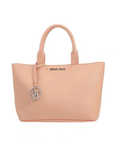 Armani Jeans Handbag In Pale Pink