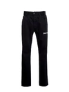 PALM ANGELS BOOTCUT TRACK DENIM JEANS BLACK,PMYB006E19617021