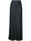 CUSHNIE PLEATED SKIRT