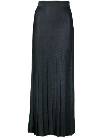 Cushnie Pleated Skirt In Black