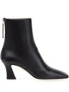 FENDI FFREEDOM SQUARE TOE ANKLE BOOTS