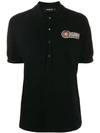 Dsquared2 Logo Polo Shirt In Black