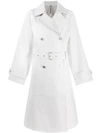 JIL SANDER DOUBLE BREASTED TRENCH COAT