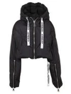 Khrisjoy Quilted Puffer Jacket In Black