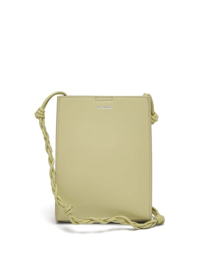 Jil Sander Small Leather Cross-body Bag In Pastel Green | ModeSens
