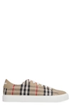 BURBERRY CHECKED MOTIF SNEAKERS,11018571