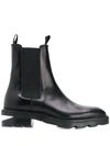 ALEXANDER WANG ALEXANDER WANG ELASTICATED SIDE PANEL BOOTS - 黑色