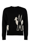 MONCLER TRICOT-KNIT WOOL SWEATER,11018525