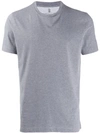 Brunello Cucinelli Crew Neck T-shirt In Medium Grey