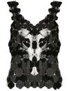 PACO RABANNE CHAIN MAIL SEQUIN TOP