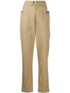 ISABEL MARANT HIGH WAISTED TROUSERS
