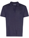 Vilebrequin Terry Polo In Blue