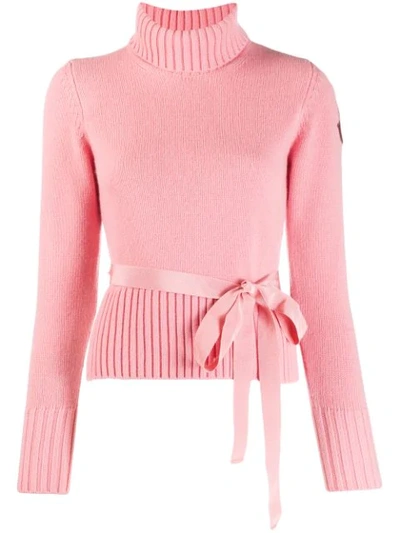 Moncler Wool And Cashmere Jumper In Pink
