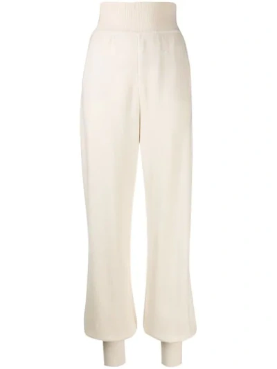 Loro Piana Knitted Track Pants - 白色 In White