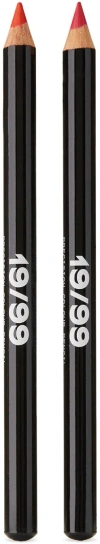 19/99 Beauty Ssense Exclusive Precision Pencil Duo In Rozsa + Meleg