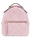 FENDI MINI FF VELVET BACKPACK