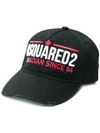 DSQUARED2 LOGO EMBROIDERED CAP