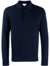 BRIONI KNITTED POLO SHIRT