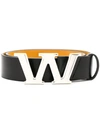 ALEXANDER WANG ALEXANDER WANG W BUCKLE BELT - 黑色