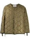 BUSCEMI QUILTED GRAPHIC PRINT JACKET