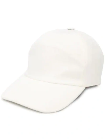 Loro Piana Baseball Cap In White