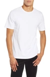 Vince Slub Slim Fit Crewneck T-shirt In Optic White