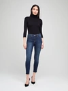 L Agence Coco Straight Leg Jeans In Moonseed