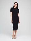 L AGENCE KOLLER SWEATER DRESS,60974VRB-BLAC-XS