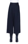 AKRIS PUNTO FIORELLA BELTED WOOL CULOTTES,527830016221