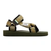 ARIES ARIES GREEN SUICOKE EDITION DEPA CAB SANDALS