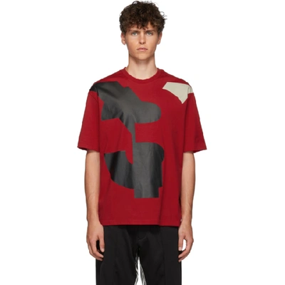 Y-3 X Adidas Graphic T-shirt In Red