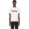 MSGM MSGM WHITE TURBO T-SHIRT