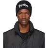 MSGM MSGM BLACK TURBO BEANIE