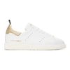 GOLDEN GOOSE WHITE & GOLD STARTER SNEAKERS