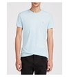 Allsaints 3 Pack Cotton-jersey T-shirts In Blue/chalk/gre